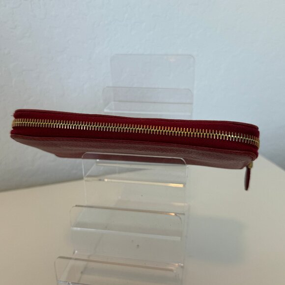 Prada Red Long Wallet - Picture 4 of 5